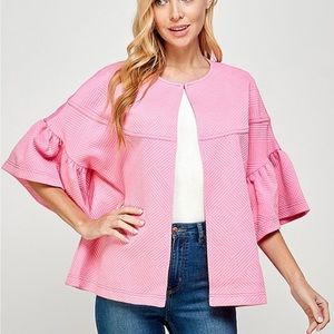 Bubblegum pink jacket